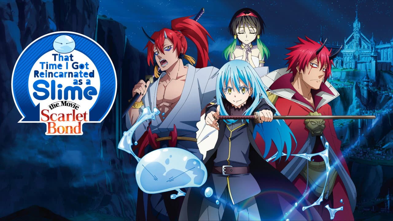 That Time I Got Reincarnated as a Slime the Movie: Scarlet Bond — backdrops with title 4