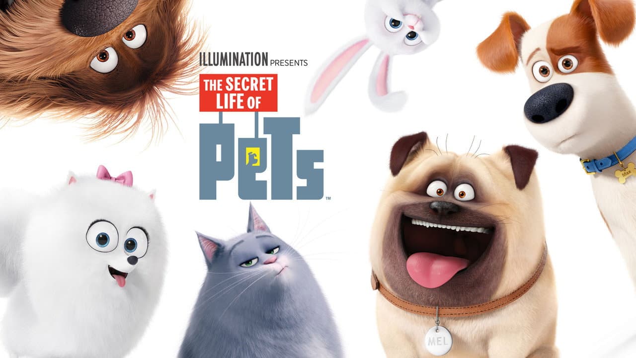 The Secret Life of Pets — backdrops with title 5