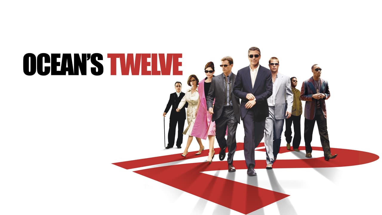Ocean's Twelve — backdrops with title 3