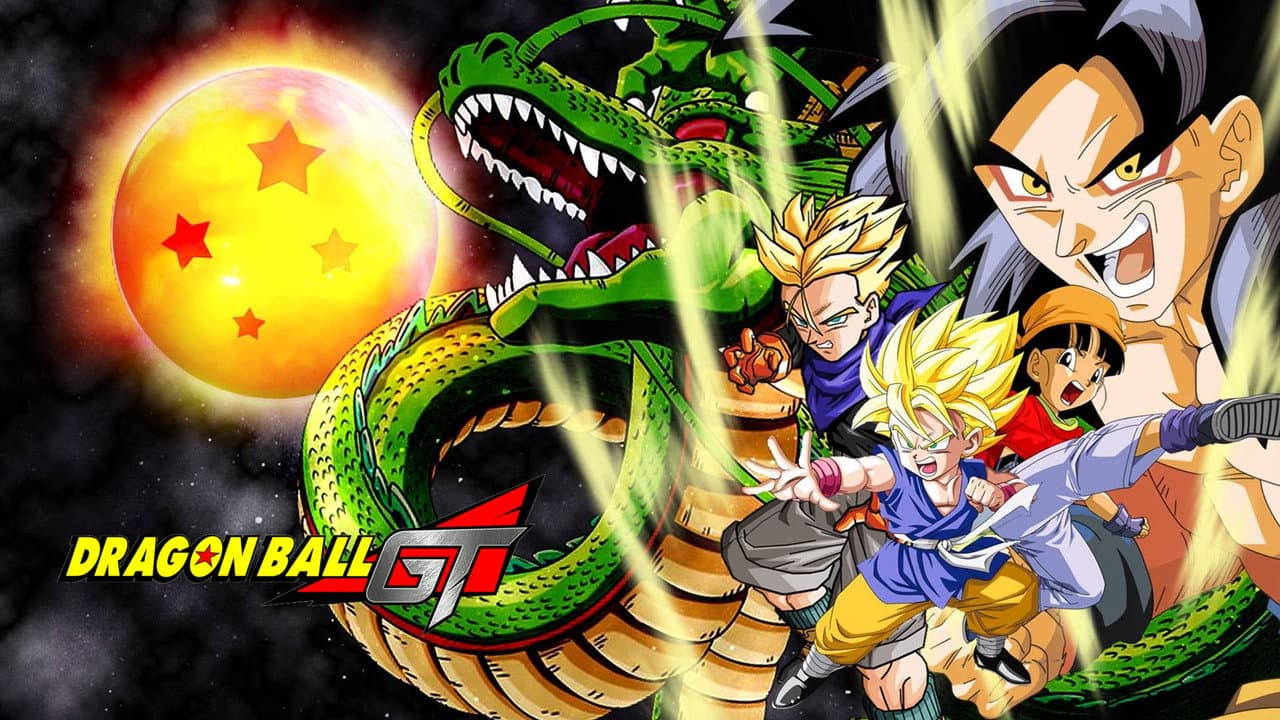 Dragon Ball GT — backdrops with title 3