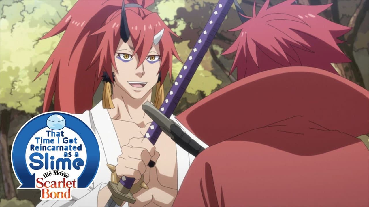 That Time I Got Reincarnated as a Slime the Movie: Scarlet Bond — backdrops with title 2