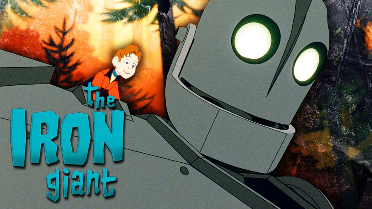The Iron Giant — backdrops with title 4