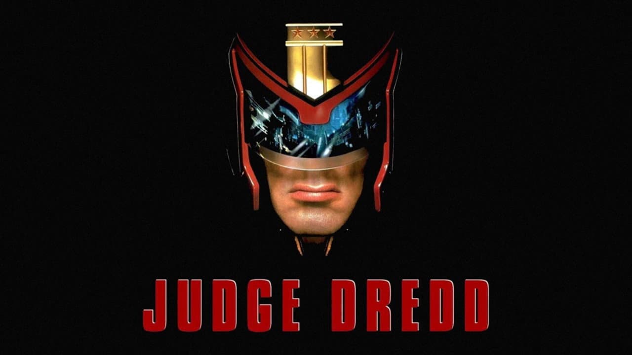 Judge Dredd — backdrops with title 1