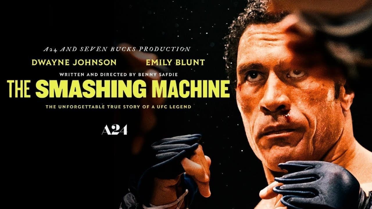 The Smashing Machine — backdrops with title 7