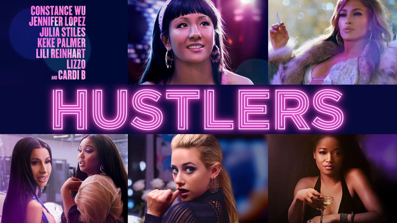 Hustlers — backdrops with title 1