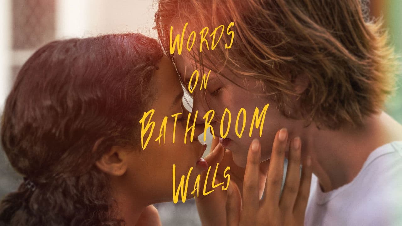 Words on Bathroom Walls — backdrops with title 1