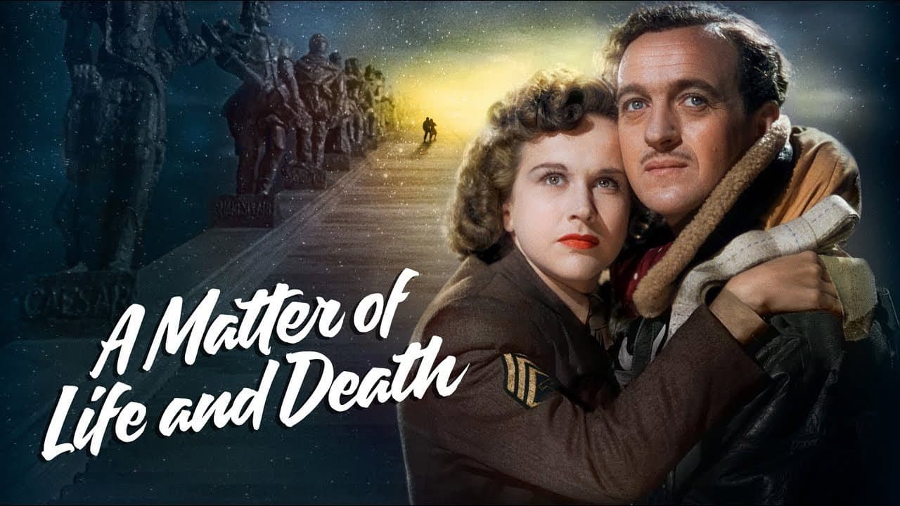 A Matter of Life and Death — backdrops with title 1