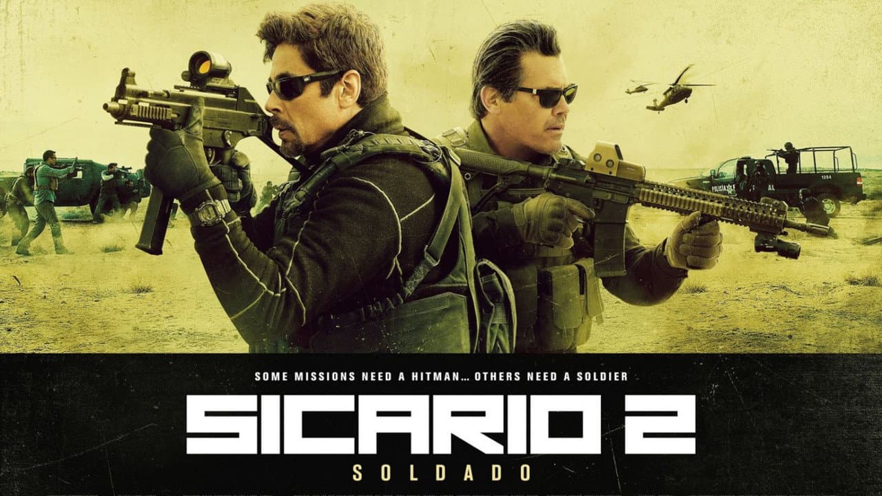 Sicario: Day of the Soldado — backdrops with title 5