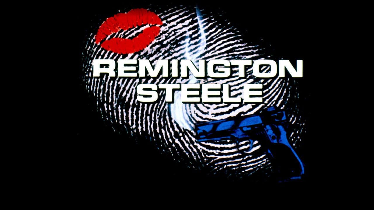 Remington Steele — backdrops with title 3