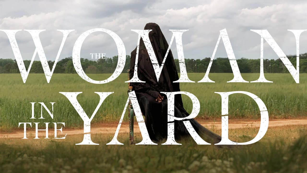 The Woman in the Yard — backdrops with title 4