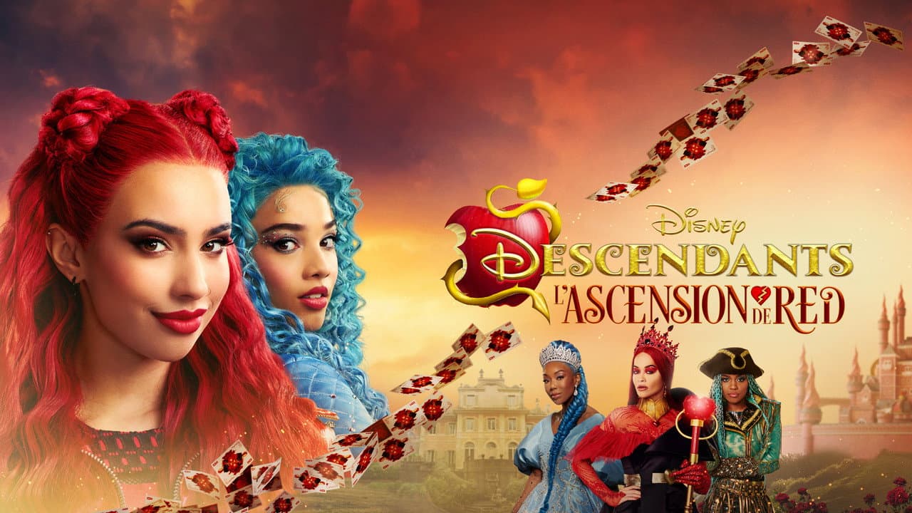 Descendants: The Rise of Red — backdrops with title 5