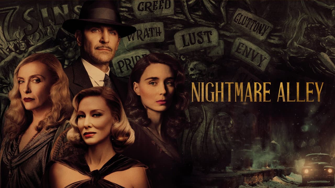 Nightmare Alley — backdrops with title 2
