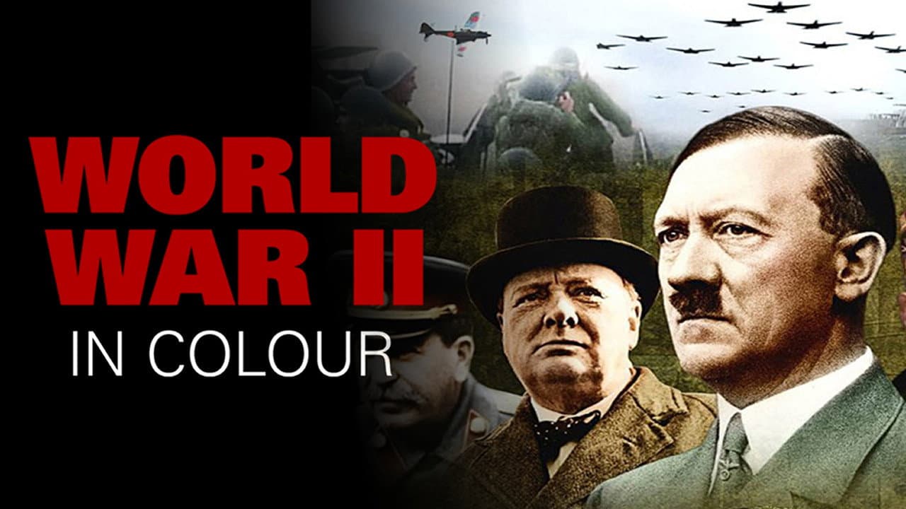 World War II in Colour — backdrops with title 4