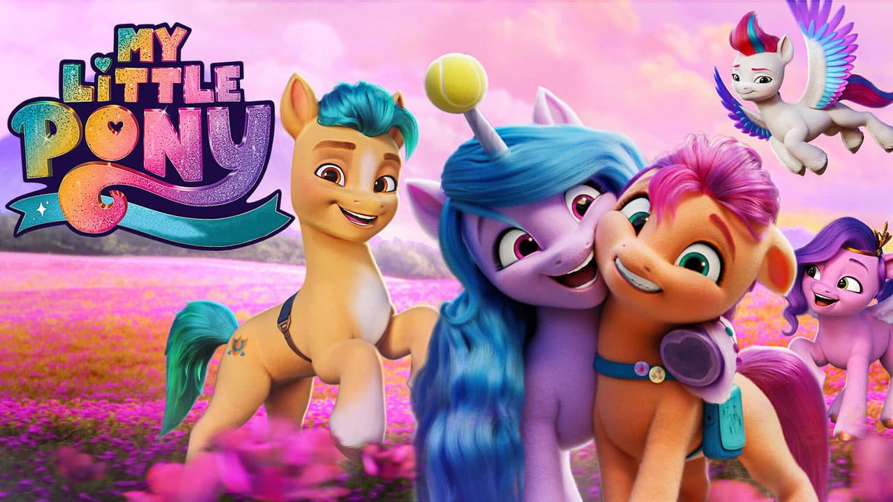 My Little Pony: A New Generation — backdrops with title 1