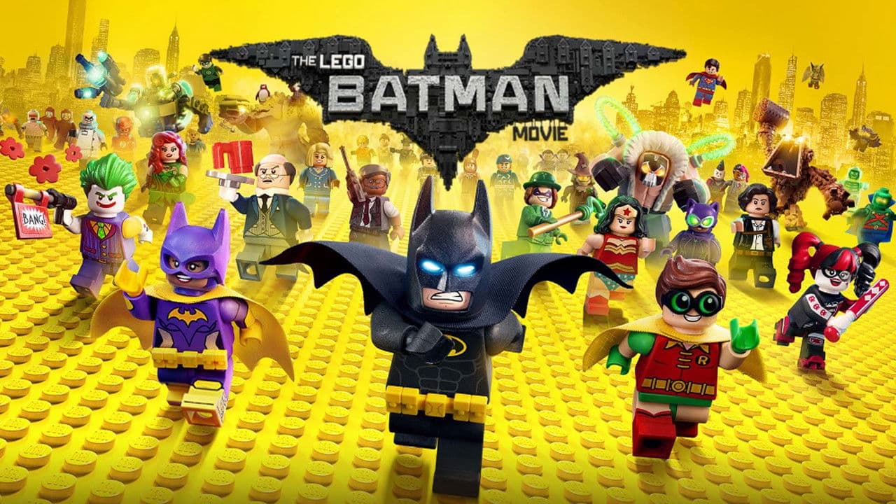 The Lego Batman Movie — backdrops with title 1