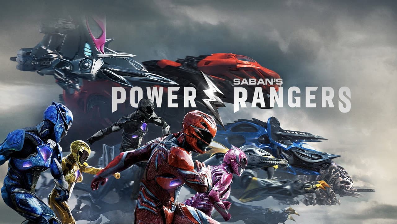 Power Rangers — backdrops with title 1