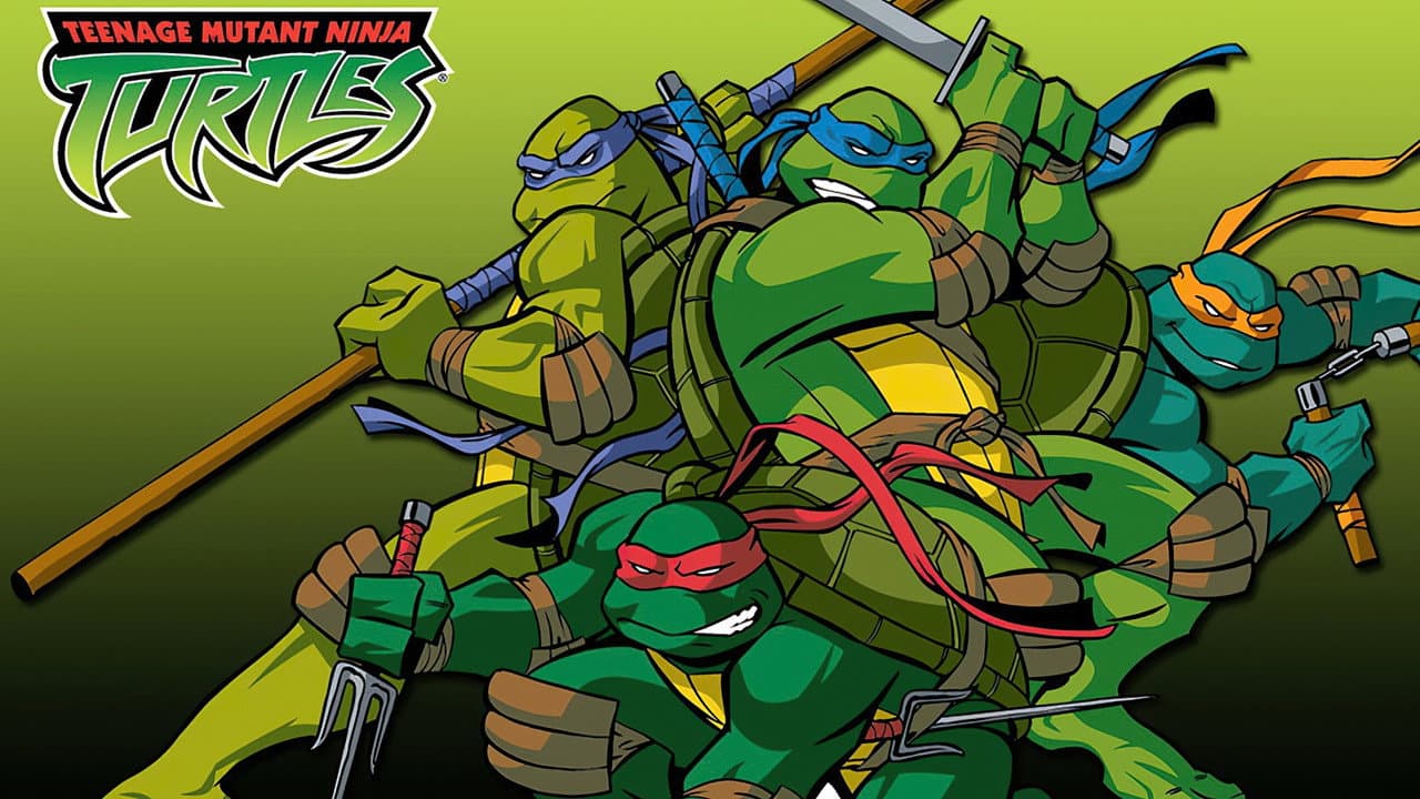 Teenage Mutant Ninja Turtles — backdrops with title 6