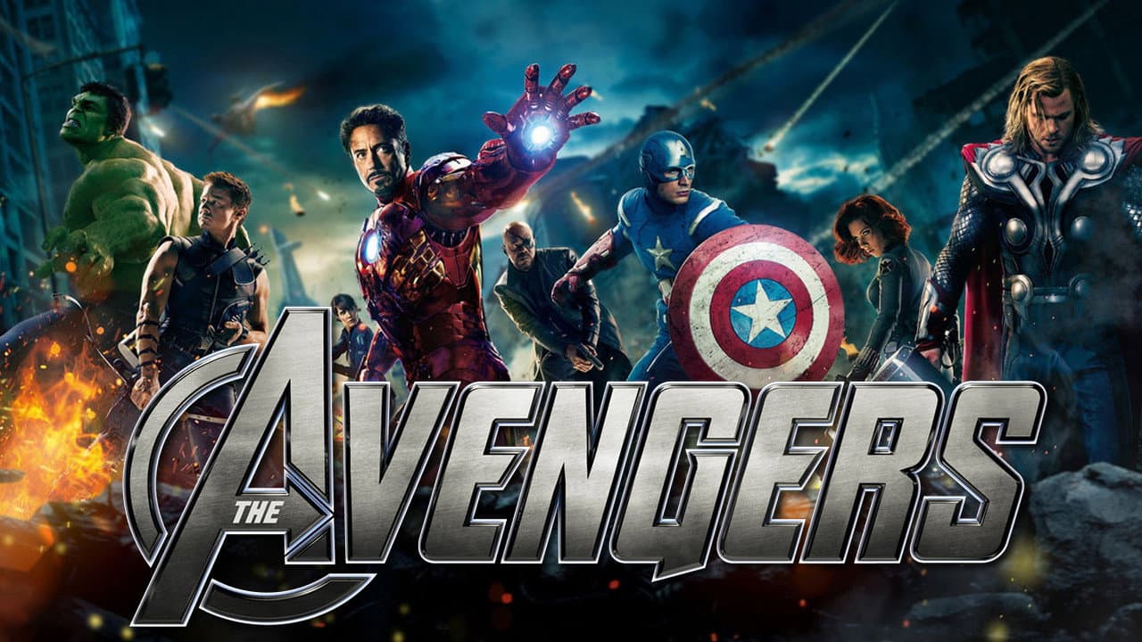 The Avengers — backdrops with title 3