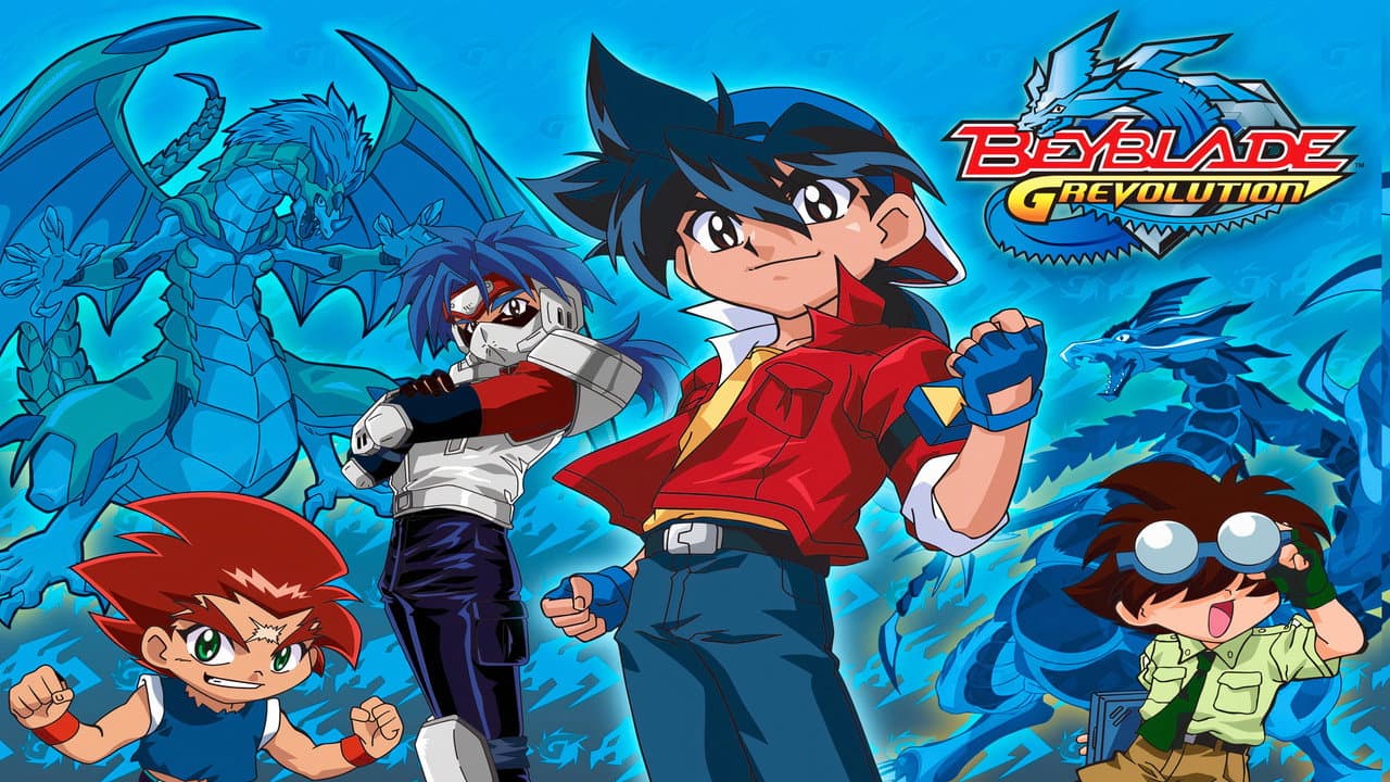 Beyblade — backdrops with title 1