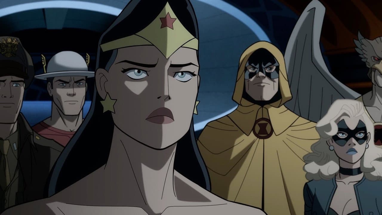 Justice Society: World War II — backdrops 4
