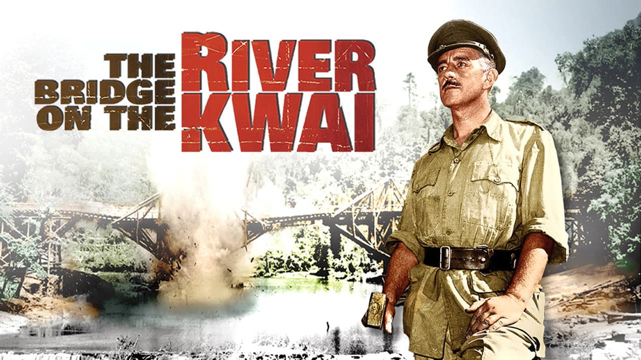 The Bridge on the River Kwai — backdrops with title 4