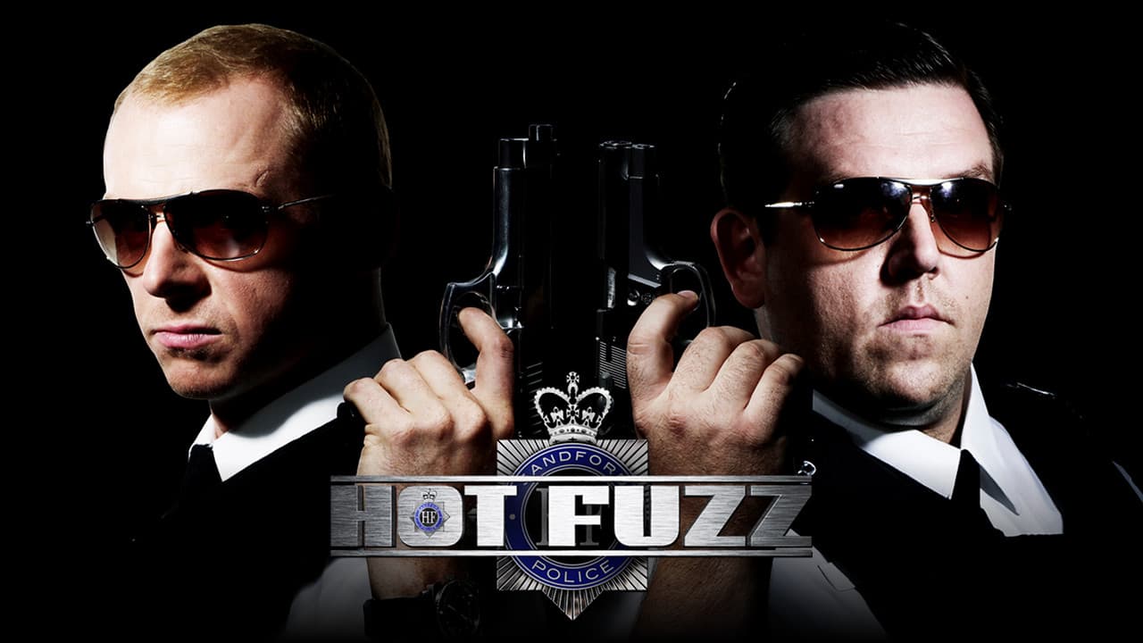 Hot Fuzz — backdrops with title 1