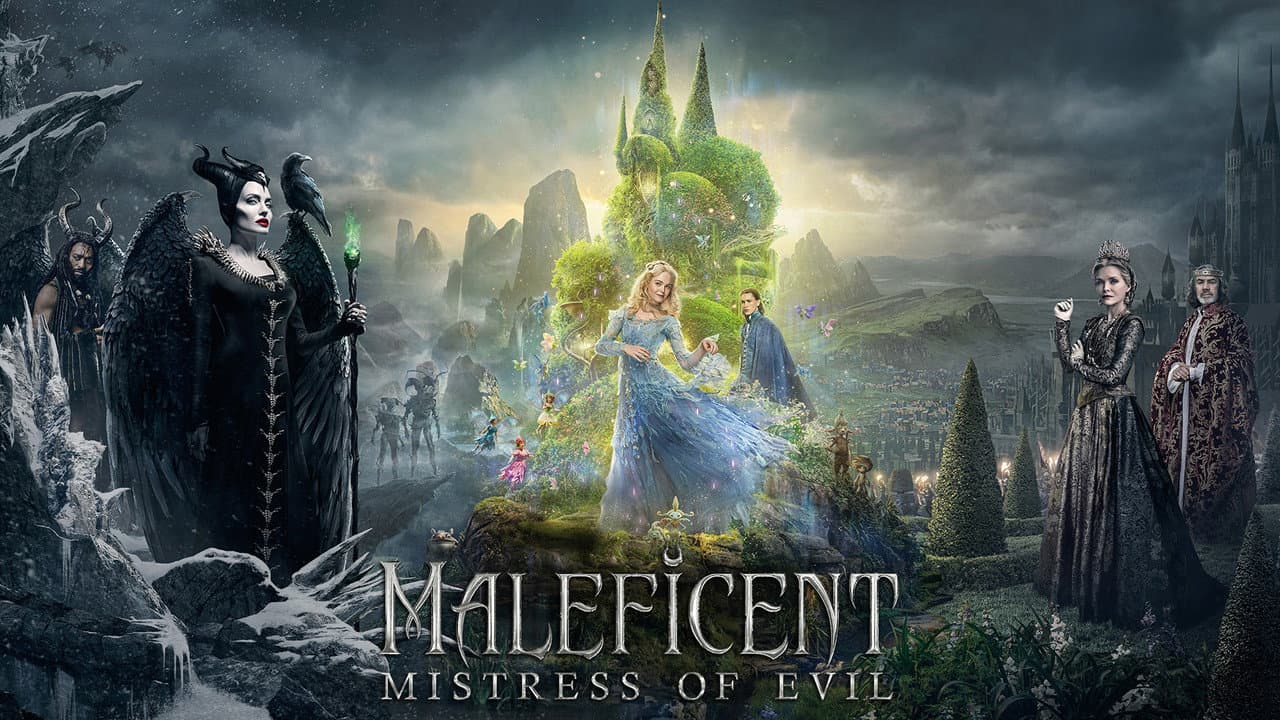 Maleficent: Mistress of Evil — backdrops with title 2