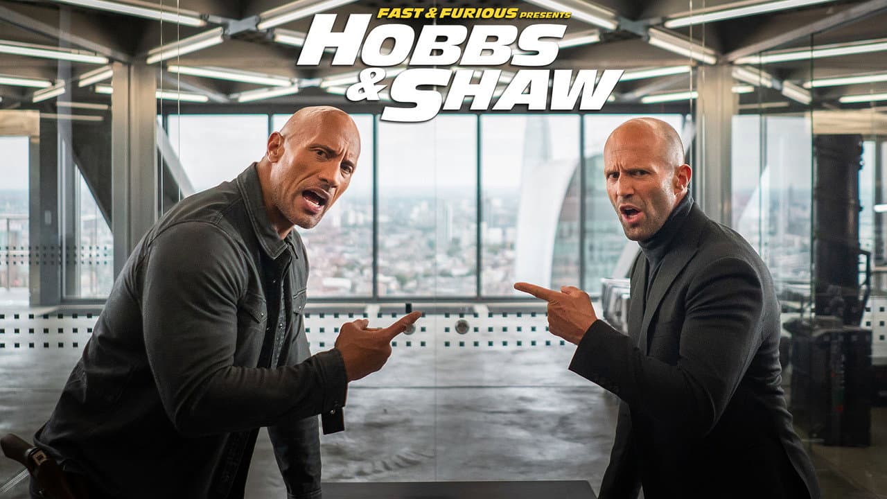 Fast & Furious Presents: Hobbs & Shaw — backdrops with title 2