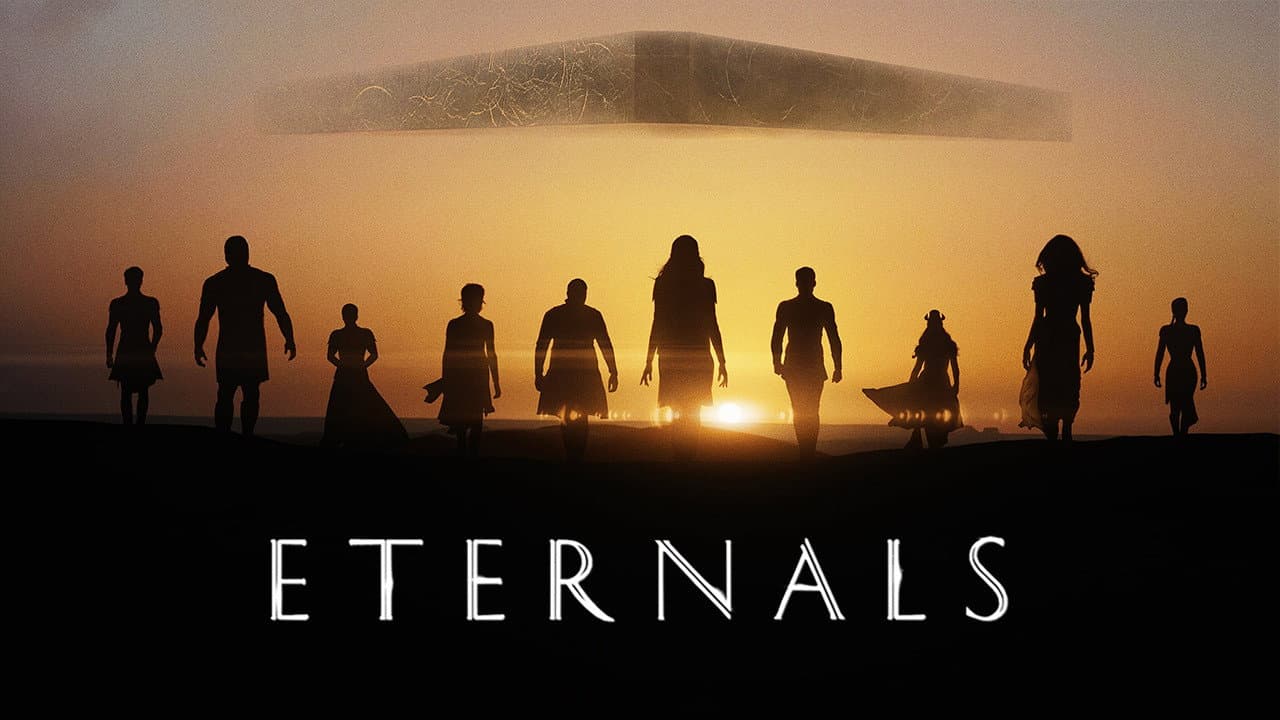Eternals — backdrops with title 8