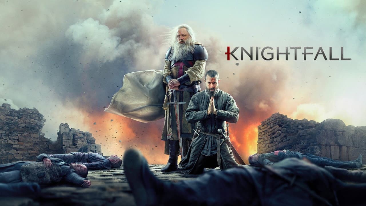 Knightfall — backdrops with title 2