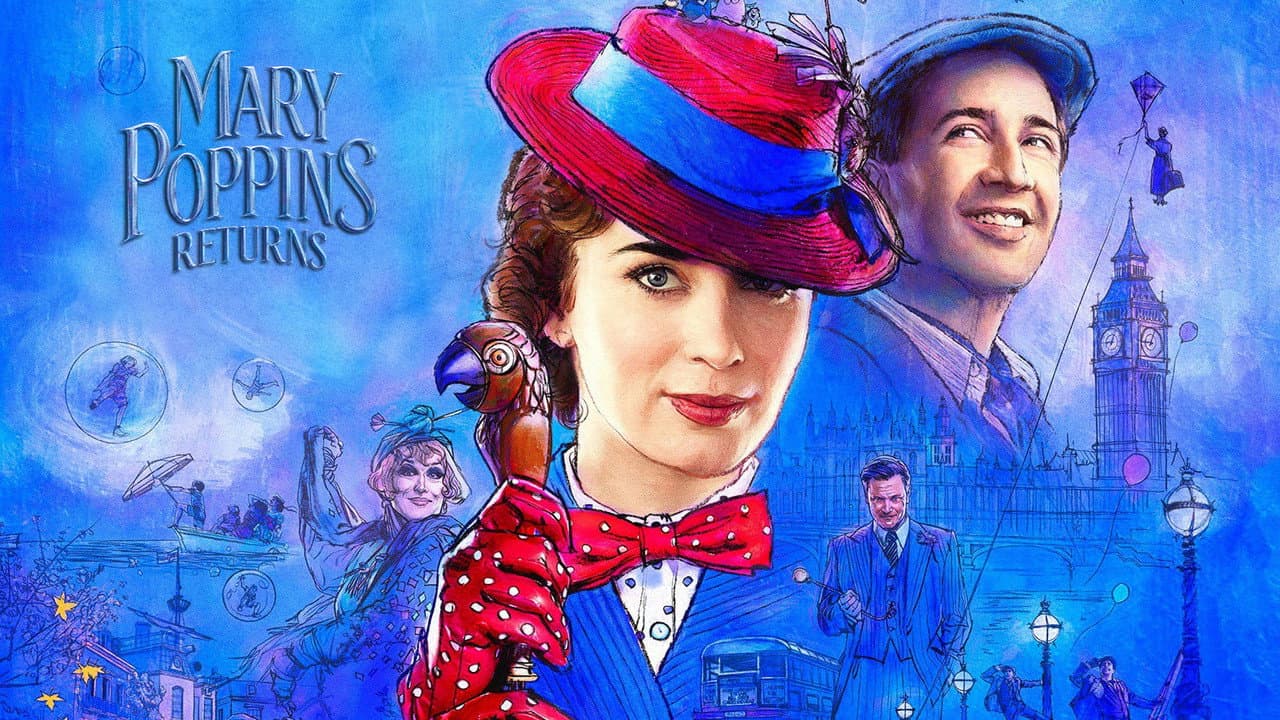 Mary Poppins Returns — backdrops with title 2