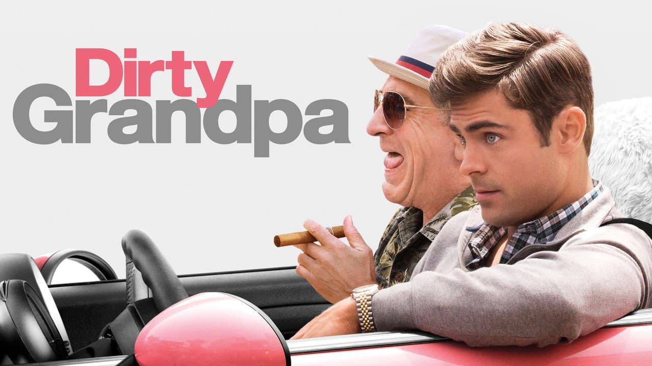 Dirty Grandpa — backdrops with title 2