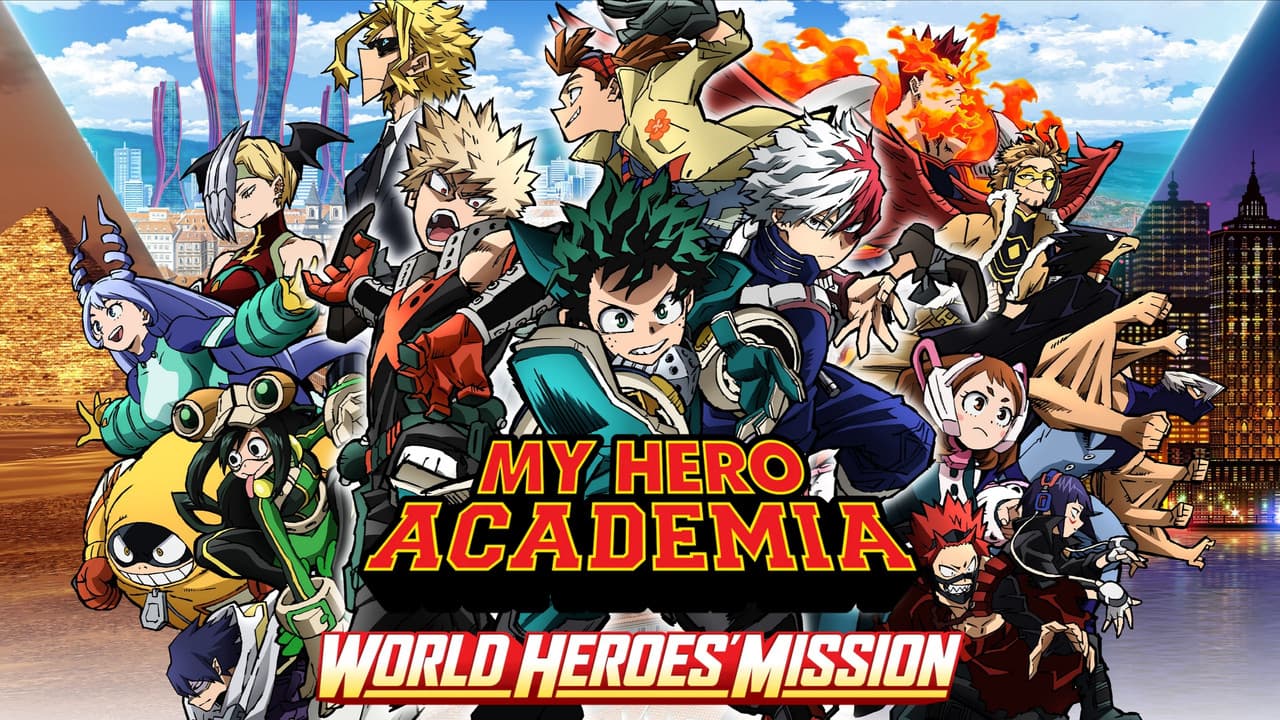 My Hero Academia: World Heroes' Mission — backdrops with title 3