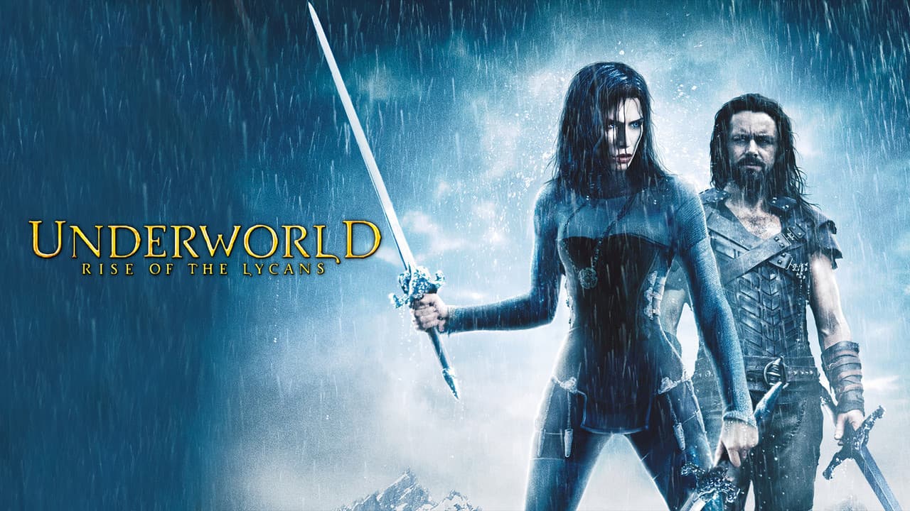 Underworld: Rise of the Lycans — backdrops with title 3