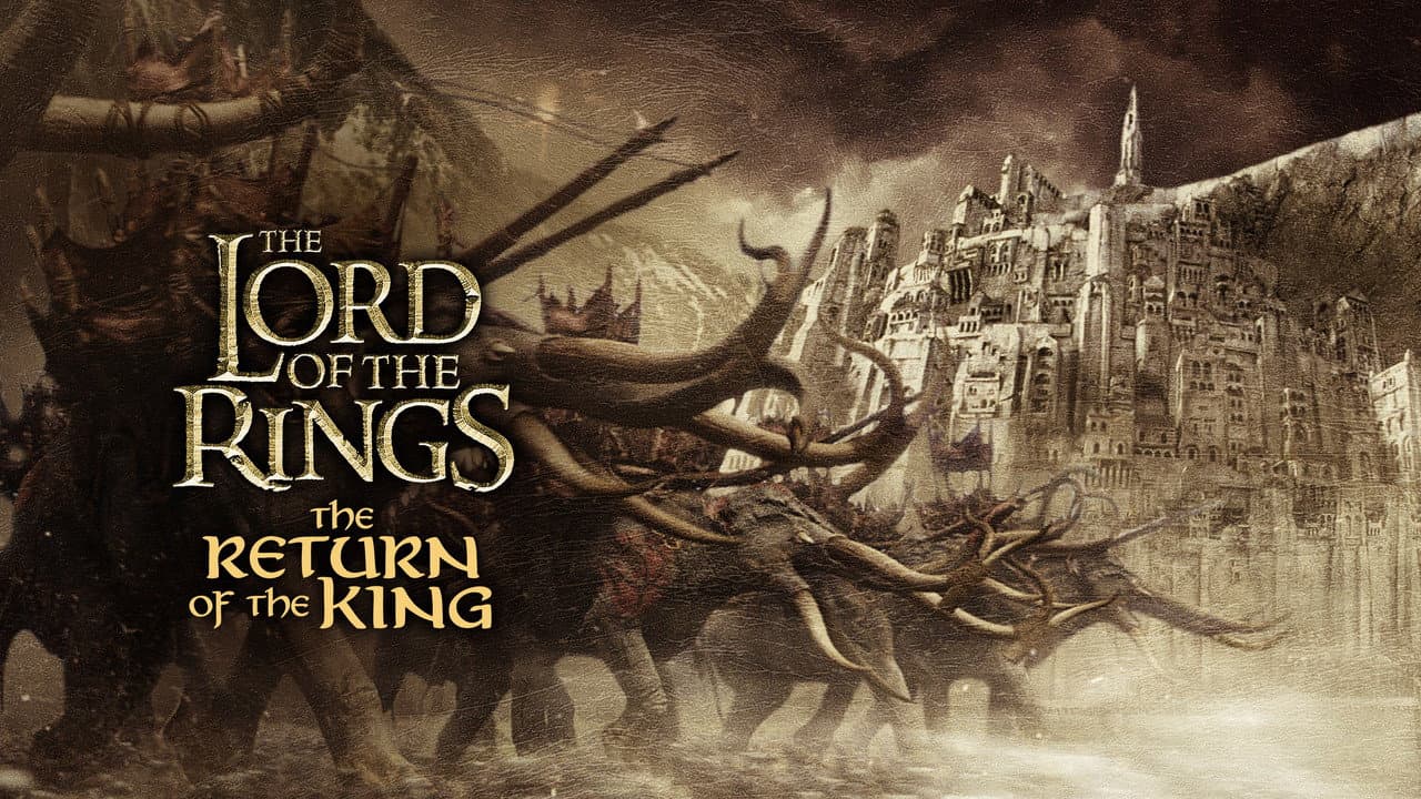 The Lord of the Rings: The Return of the King — backdrops with title 6