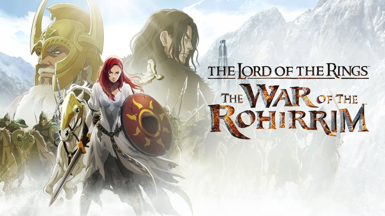 The Lord of the Rings: The War of the Rohirrim — backdrops with title 3
