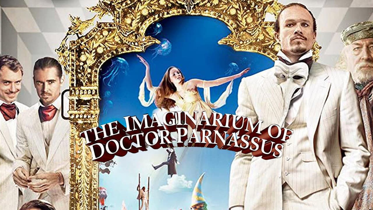 The Imaginarium of Doctor Parnassus — backdrops with title 3