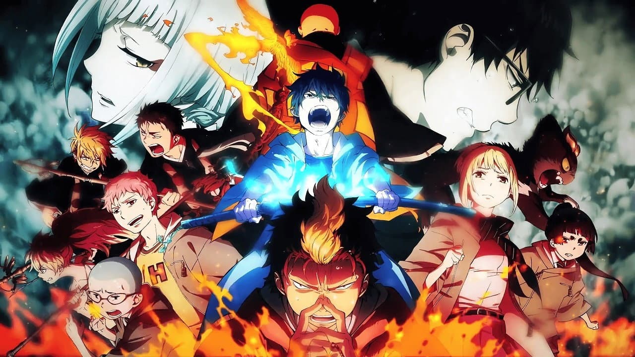 Blue Exorcist — backdrops 5
