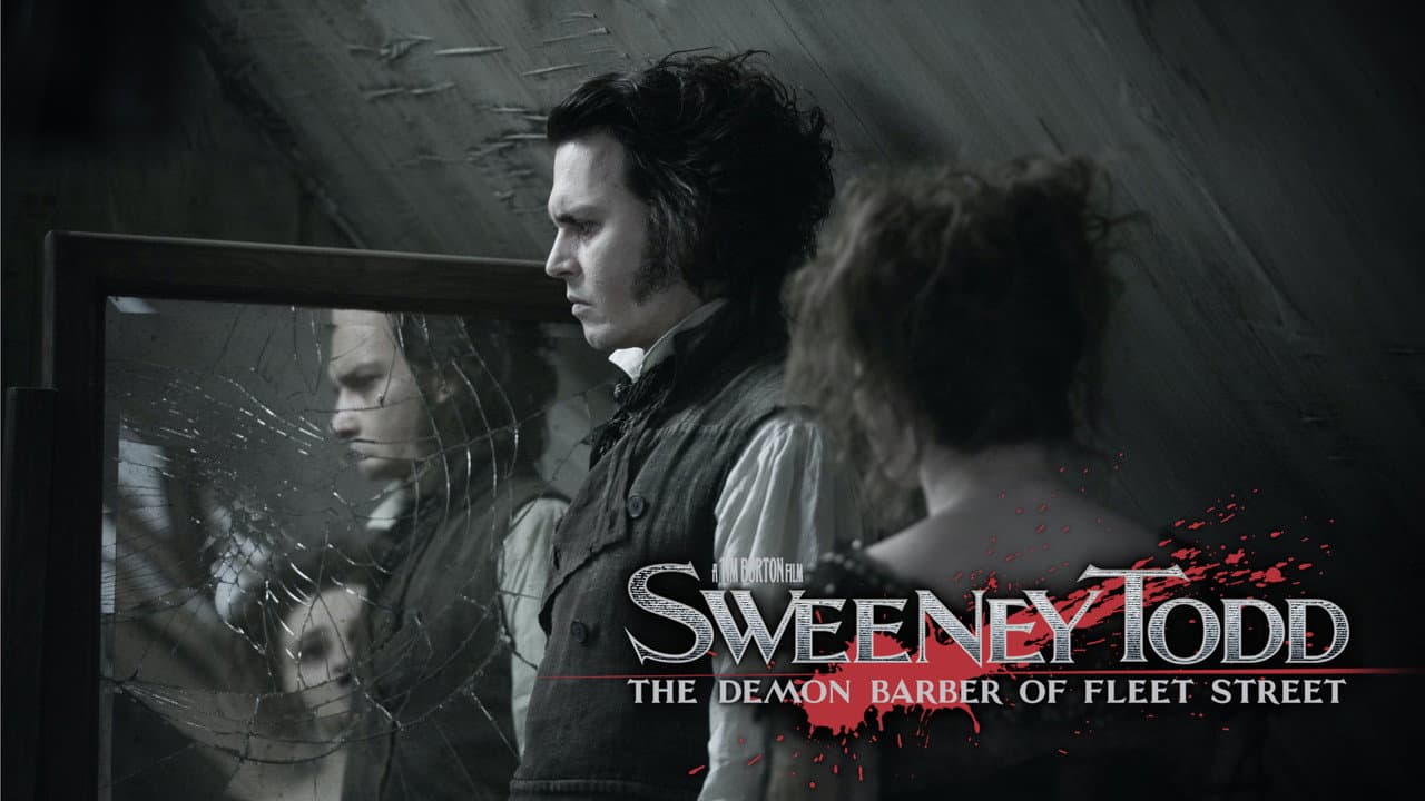 Sweeney Todd: The Demon Barber of Fleet Street — backdrops with title 2