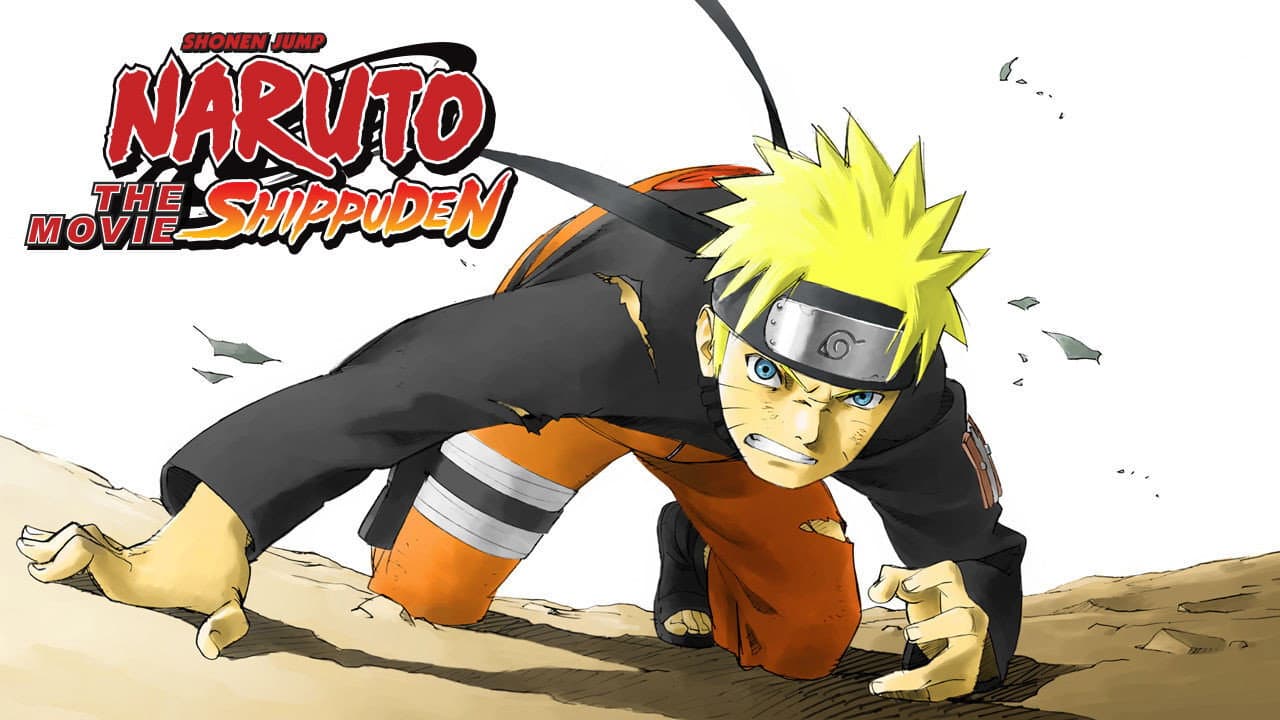 Naruto Shippuden the Movie — backdrops with title 2