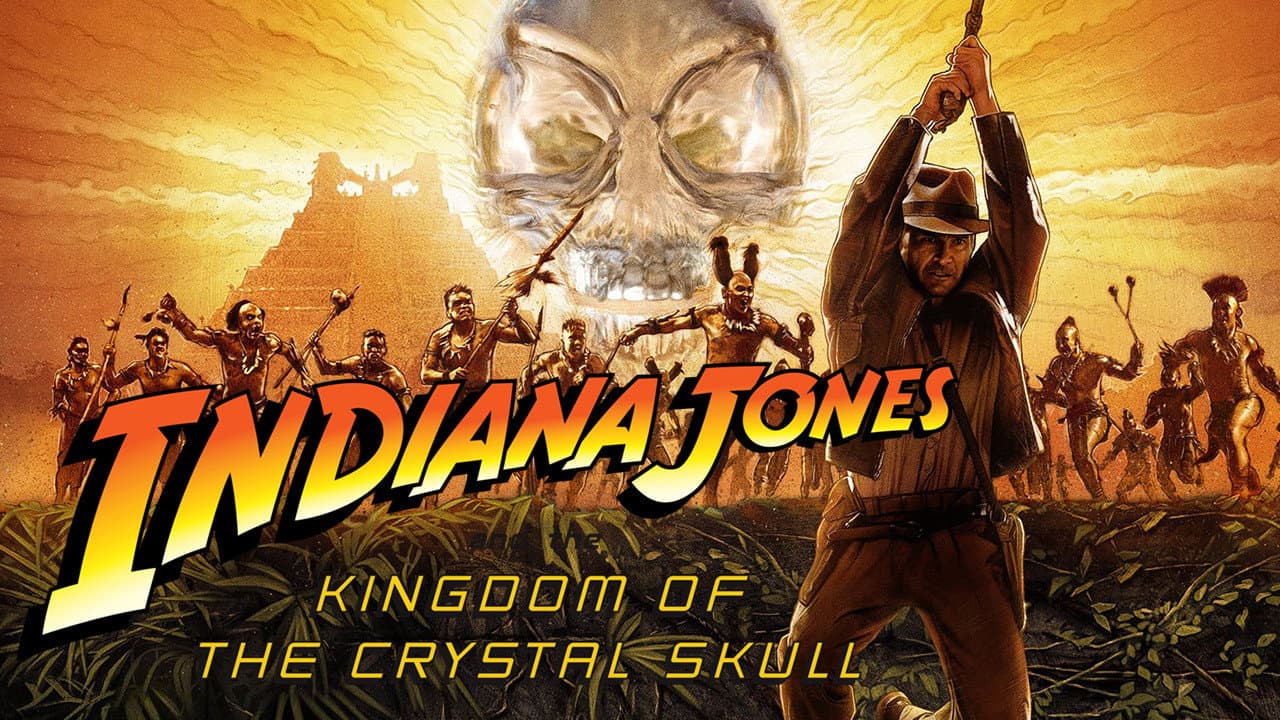 Indiana Jones and the Kingdom of the Crystal Skull — backdrops with title 7