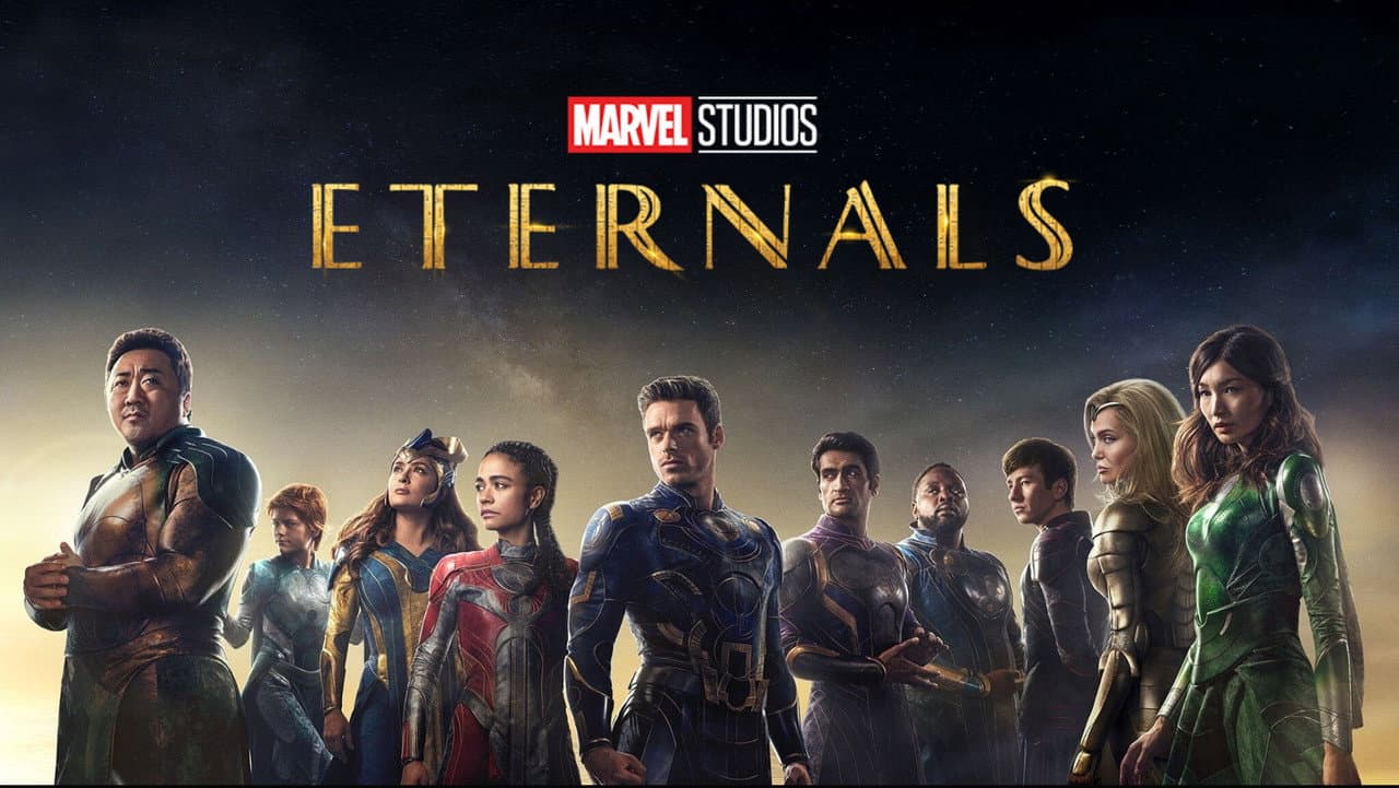 Eternals — backdrops with title 5