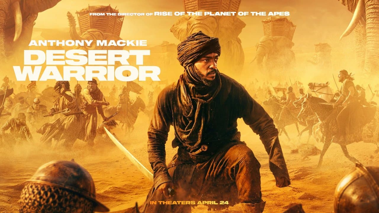 Desert Warrior — backdrops with title 2