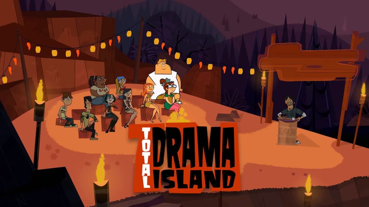 Total Drama Island — backdrops with title 2