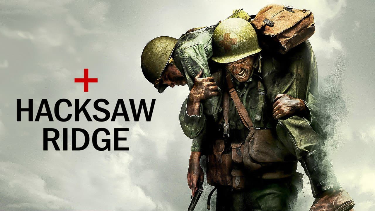 Hacksaw Ridge — backdrops with title 4