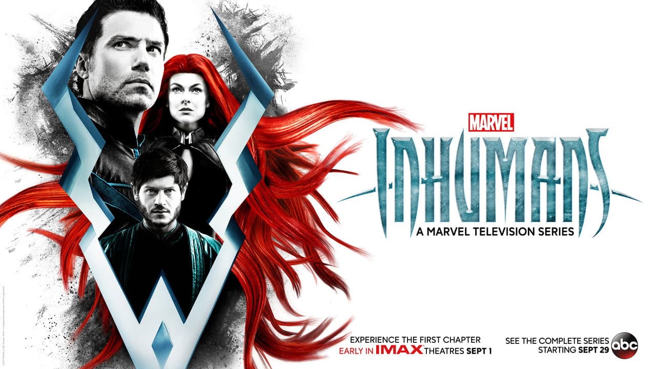 Marvel's Inhumans — backdrops with title 3