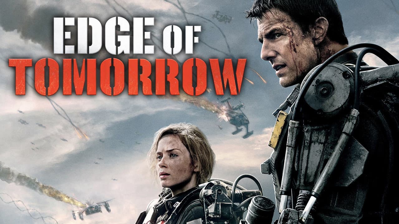 Edge of Tomorrow — backdrops with title 7