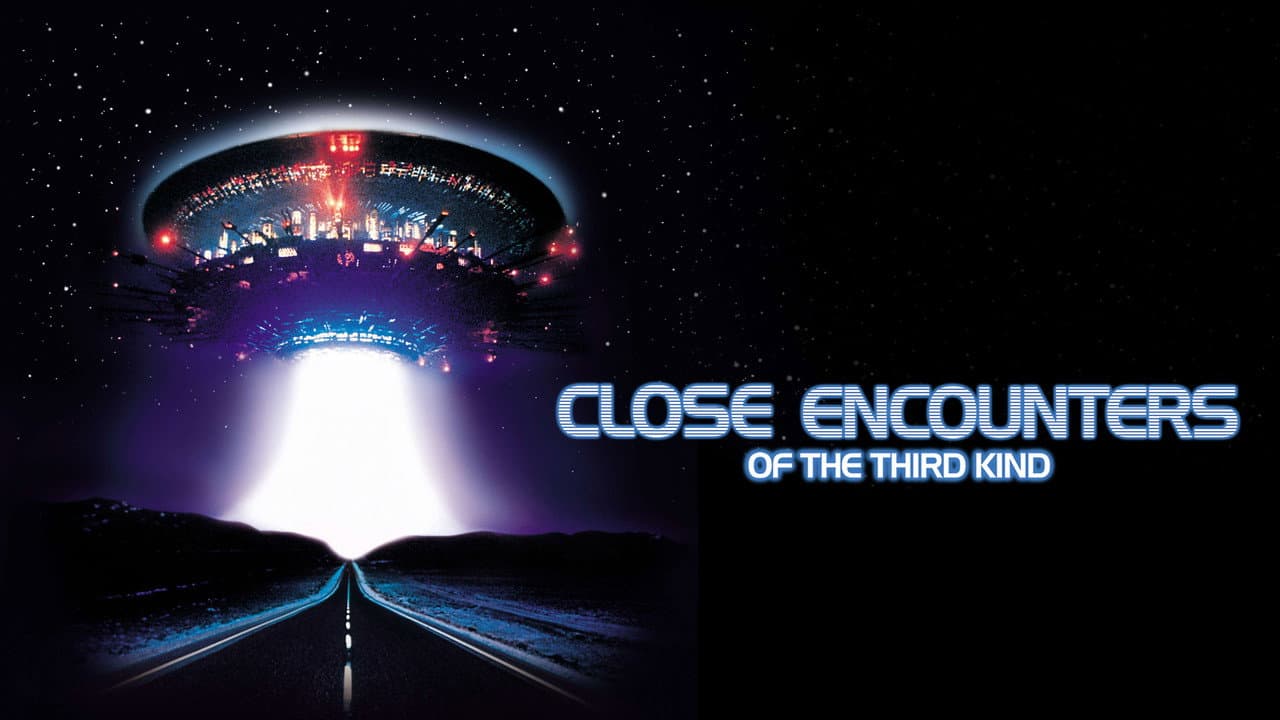 Close Encounters of the Third Kind — backdrops with title 3