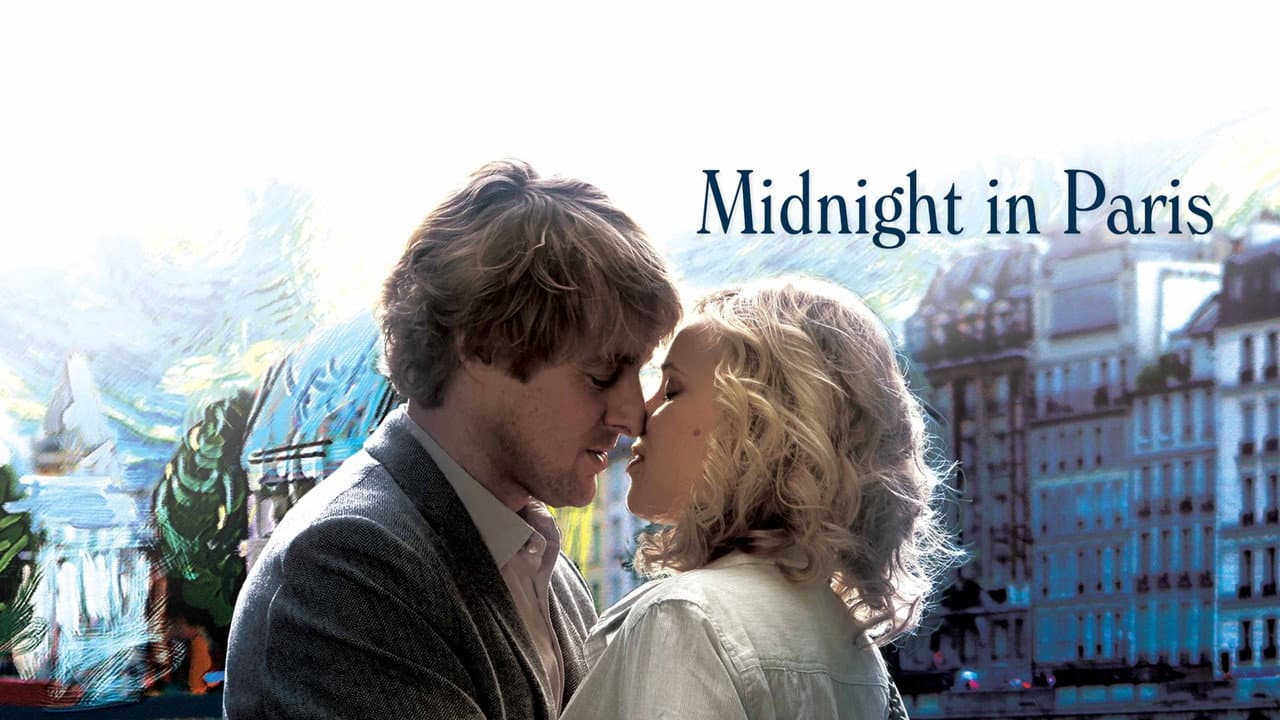 Midnight in Paris — backdrops with title 3