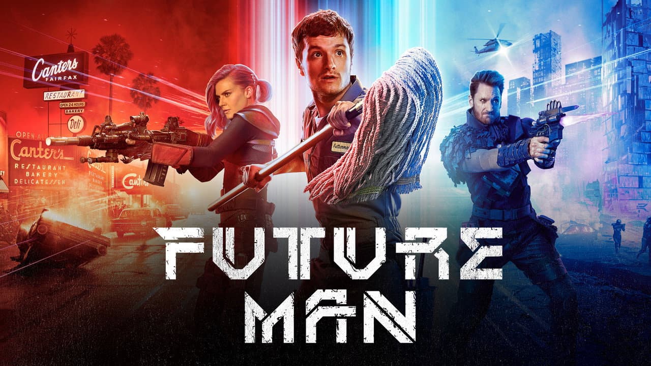 Future Man — backdrops with title 3